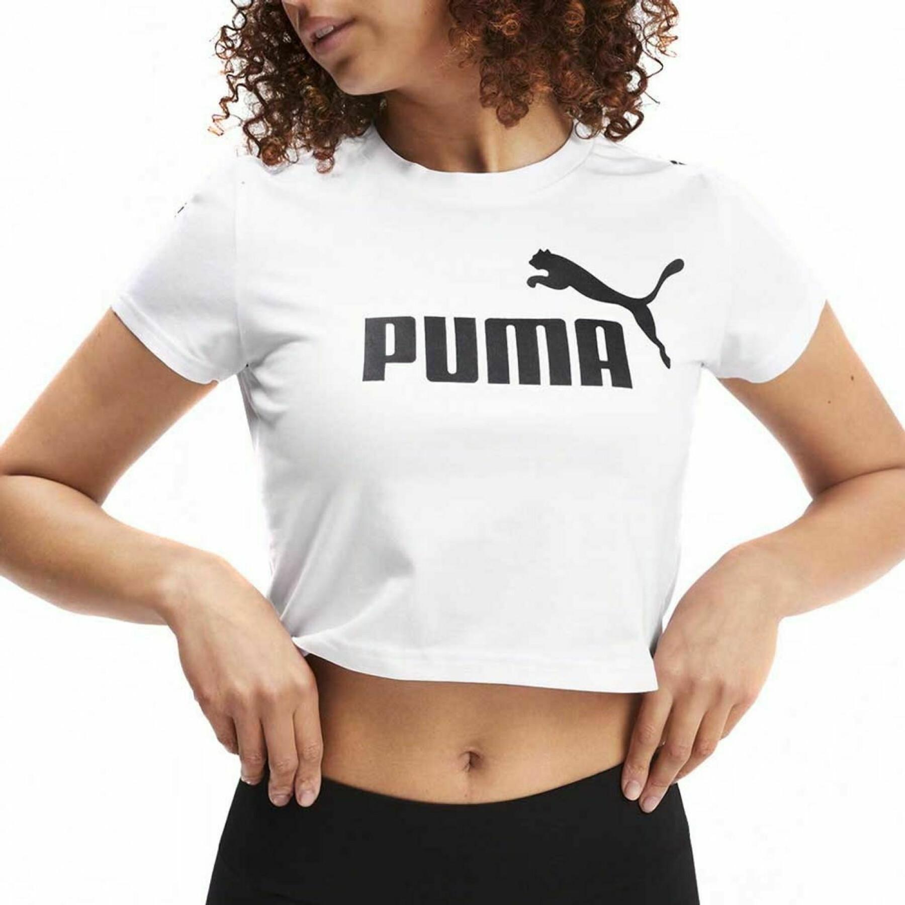 Koszulka damska Puma Amplified logo fitted